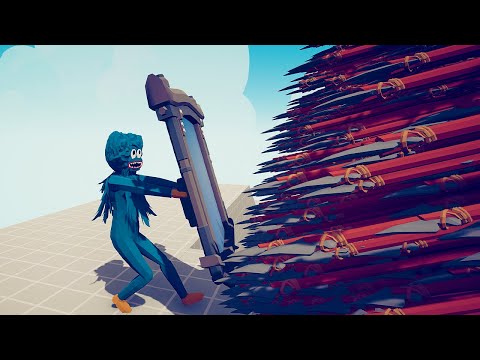 HUGGY WUGGY MIRROR SHIELD vs EVERY GOD - Totally Accurate Battle Simulator | TABS