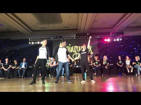 Swingtacular 2019 Invitational 3-for-All Strictly - Ryan Crutcher, Christopher Dummond, Bonnie Subey