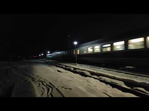Tren IR1654 Vatra Dornei Bai - Bucuresti Nord trece prin Suceava Vest  - 17.02.2021