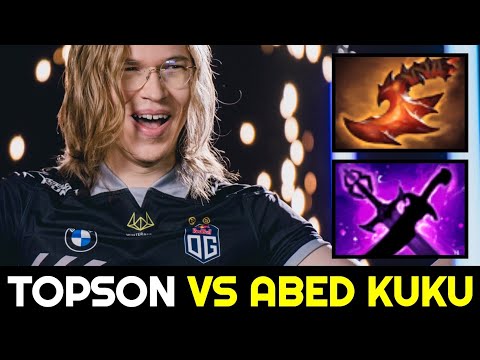 T1.TOPSON Unexpected Pick Omniknight vs ABED KUKU 7.32b Dota 2