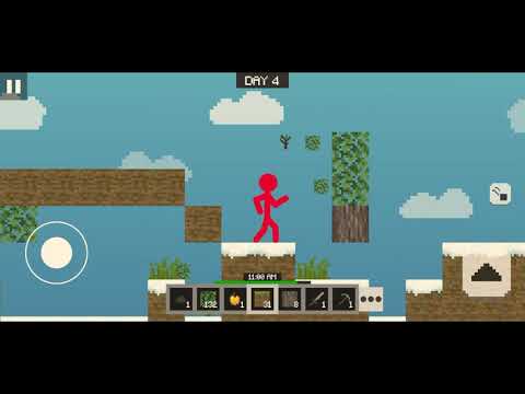 Hi -Stickman vs Multicraft:Noob Survival gameplay