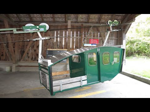 Witerschwanden - Acherberg Luftseilbahn Bergfahrt 2022 Seilbahn téléphérique cable car Switzerland