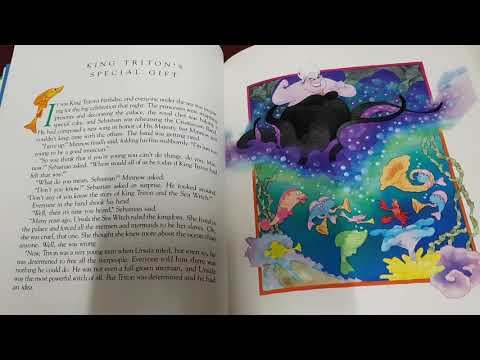 The Little Mermaid: Tale of Under the Sea Book Review (Pause if you want to read the storybook)