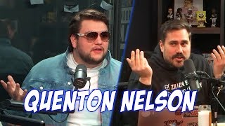 Colts All Pro LG Quenton Nelson On Why He HATES Big Cat &amp; His Reaction To Andrew Luck&#39;s Retirement