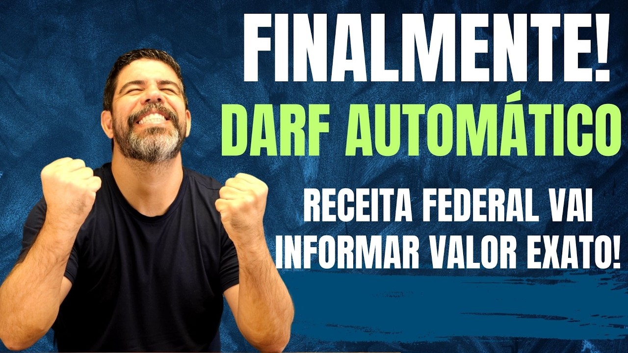 FIM DO CÁLCULO DO DARF!  RECEITA FEDERAL VAI  INFORMAR O VALOR AUTOMATICAMENTE, VEJA COMO!