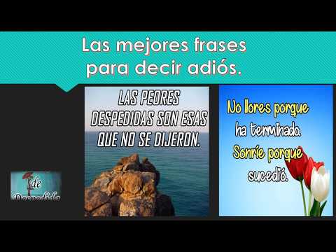 Frases de despedida Video