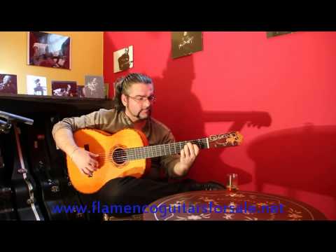 Juan Ramón Caro Plays the Chacón Tenllado 1988 flamenco guitar for sale