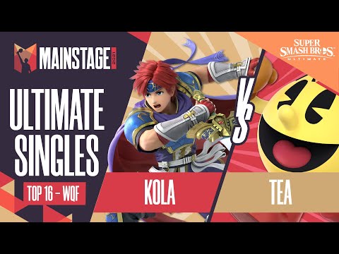 Kola vs Tea - SSBU Singles: Top 16 Winners Quarters - Mainstage 2021 | Roy vs Pac-Man