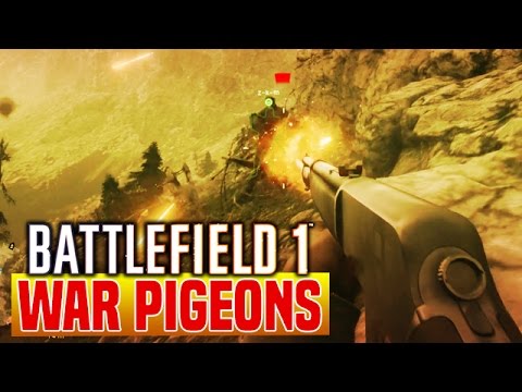 Battlefield 1 War Pigeons Gameplay | GO GET THE PIGEON!