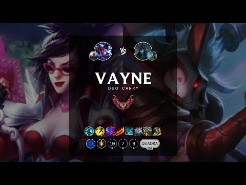 Vayne ADC vs Kalista - EUW Grandmaster Patch 12.12