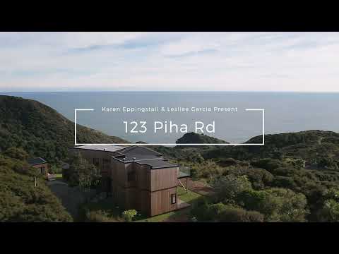 123 Piha Road, Piha, Auckland, 4 bedrooms, 2浴, House