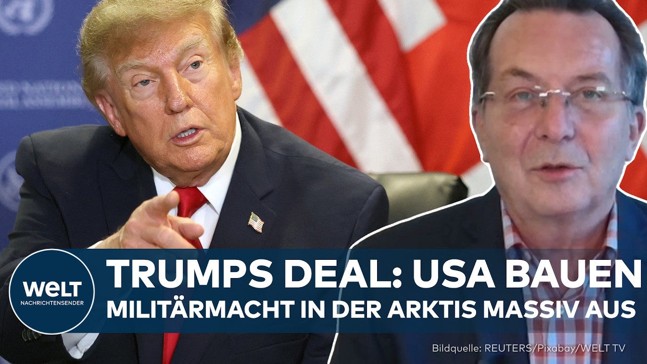TRUMP MACHT DEN ARKTIS-DEAL: „Das ist eine ganz heiße Woche!" Was die USA jetzt auf Grönland dürfen