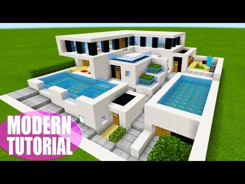 TSMC - Minecraft - Minecraft Tutorial: How To Make A The Ultimate Modern House 2019 "2019 Modern House Tutorial"