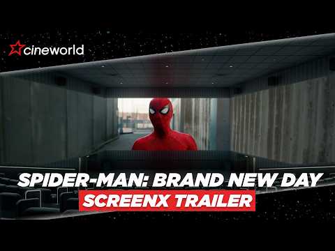  Witness 270-degrees of Spider-Man: Brand New Day only at Cineworld 🕸️🕷️ | SCREENX TRAILER