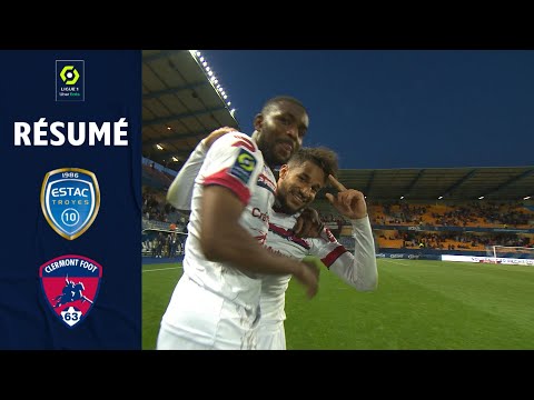 ESTAC TROYES - CLERMONT FOOT 63 (0 - 1) - Résumé - (ESTAC - CF63) / 2021-2022