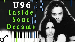 U96 - Inside Your Dreams [Piano Tutorial] Synthesia | passkeypiano