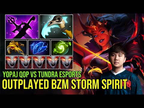 Yopaj Super Aggressive QoP Outplayed BZM Storm MID - Non Stop Gank Destroyed Tundra Esports! Dota 2