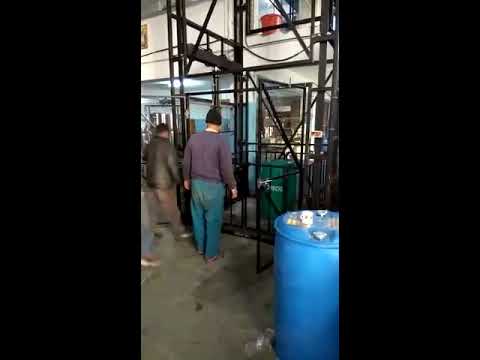 Double Mast Hydraulic Goods Lift