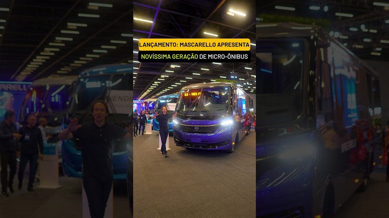 LANÇAMENTO: MASCARELLO APRESENTA NOVÍSSIMA GERAÇÃO DE MICRO-ÔNIBUS