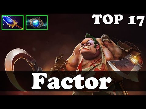 Dota 2 - Factor Top 17 Pudge in Dotabuff vol 5 - Ranked Match Gameplay