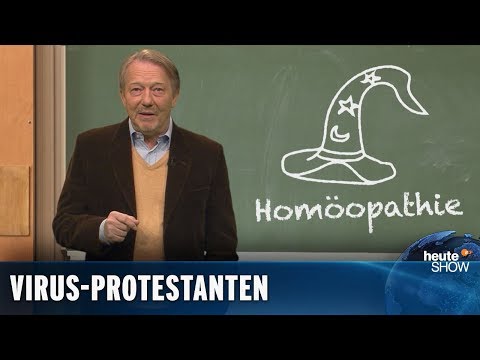Homöopathie: Der Hokuspokus der Alternativmedizin | heute-show vom 16.11.2018