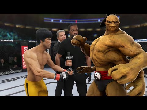 UFC 4 | Bruce Lee vs. Goro MK (EA Sports UFC 4)