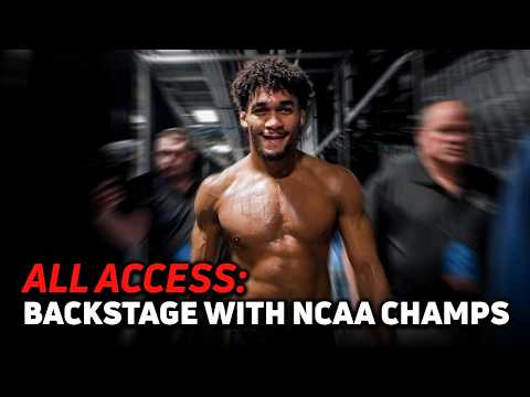 All Access: Backstage With The 2025 NCAA Wrestling Champions