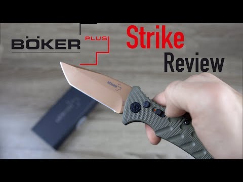 Нож Boker Plus Strike Auto Damast - фото 1 - id-p3114933556