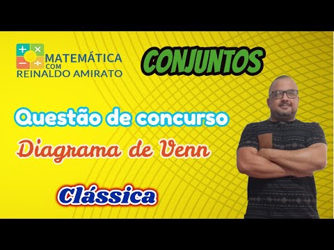 Questão de Concurso que sempre aparece!! Diagrama de Venn | Matemática Básica da banca FGV.