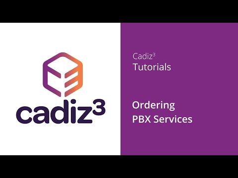07 - Ordering PBX Services