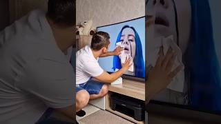 girl crying with crocodile tears #tears