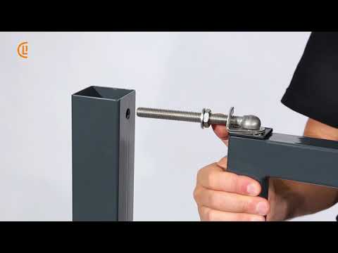 Charnière à ressort - pour portillon de jardin ou piscine - Swing 40 LOCINOX