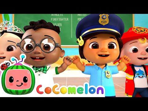 Jobs and Career Song with Nina and JJ | Cocomelon Nursery Rhymes for Kids