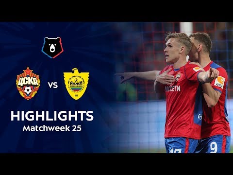 PFK CSKA Moscow 2-0 FK Anzhi Makhachkala