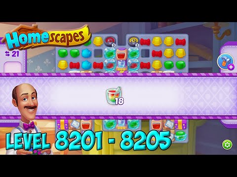 Homescapes level 8201 - 8205 🏡 Playrix HD