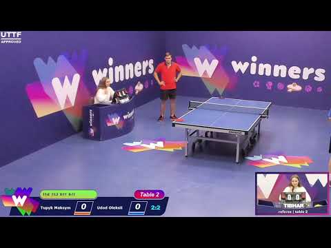 Winners League 02.10.21 Tupyk Maksym - Udod Oleksii 14-30