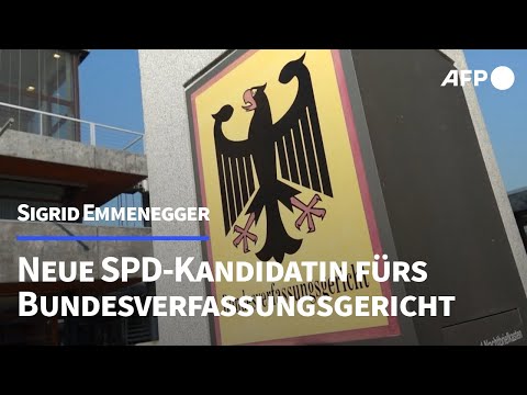 SPD nominiert Juristin Emmenegger für Bundesverfassungsgericht | AFP