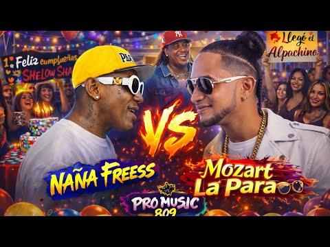 MOZART LA PARA 🆚 ÑAÑA FREESS 🔥 ESTO SE SALIÓ DE CONTROL | Cumpleaños de Shelow Shaq 🎂