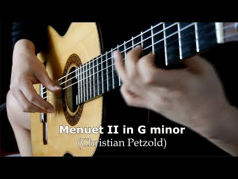 Yoo Sik Ro (노유식) plays "Menuet II in G minor" by Christian Petzold