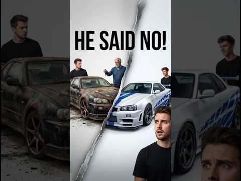 He Rejected His Dad's Old GT-R… Then It Became THIS! 😱🔥
