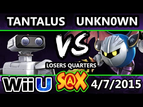 S@X - VGBC | Tantalus (R.O.B.) Vs. CTRL | Unknown (Metaknight) SSB4 LQ - Smash Wii U - Smash 4