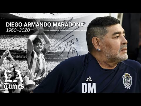 Diego Maradona, soccer legend from Argentina, dies at 60