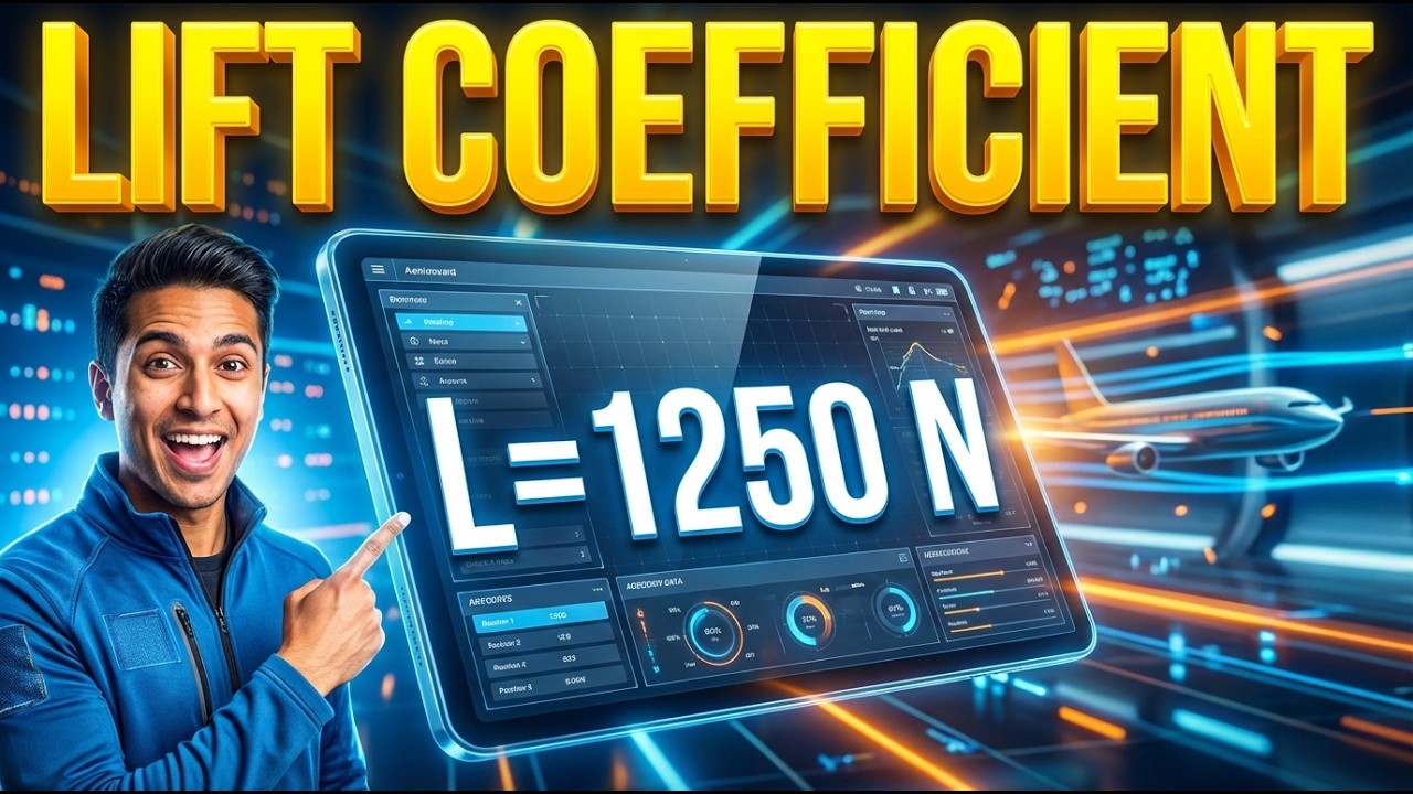 Lift Coefficient Interactive Calculator
