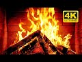 🔥 Cozy Fireplace 4K (12 HOURS). Fireplace with Crackling Fire Sounds. Fireplace Burning 4K