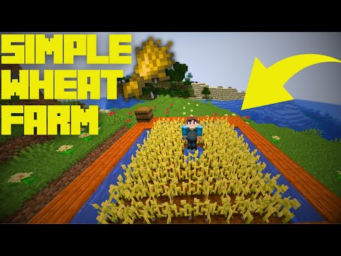Insane trick for easy wheat farming in Minecraft!