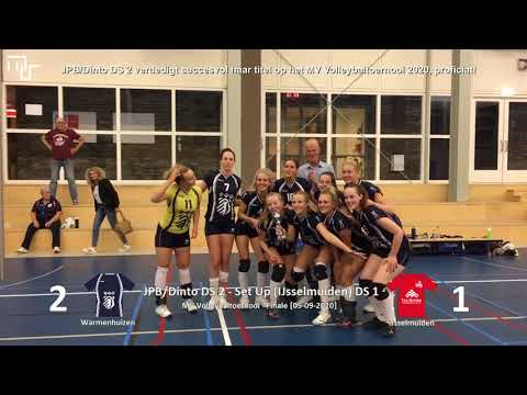 MV Volleybaltoernooi 2020 Finale: JPB/Dinto D2 - Set Up (IJsselmuiden) D1 [05-09-2020]