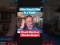 Who Would Win In A Fight Chuck Norris Or Steven Seagal