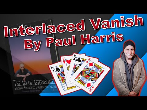 Interlaced Vanish by Paul Harris | Shuffled Deck In Use