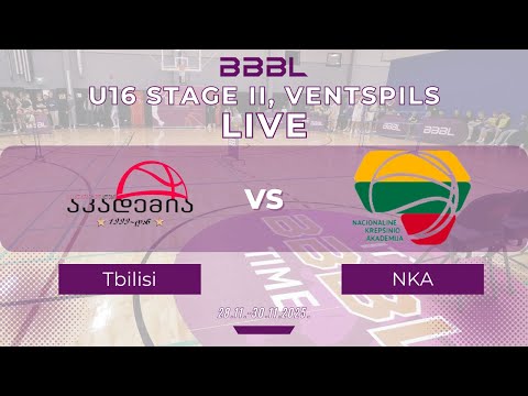 BC Academy Tbilisi 2010 vs NKA 2010 | BBBL U16 | Stage II