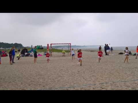 Aarup BK U10 drenge og piger til FHF  Beach Handball stævne i Nyborg 2017